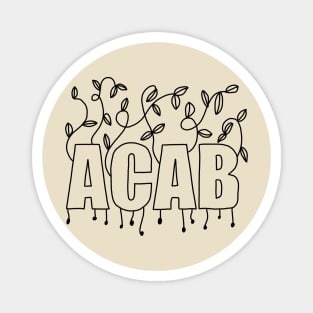 ACAB (black lines) Magnet